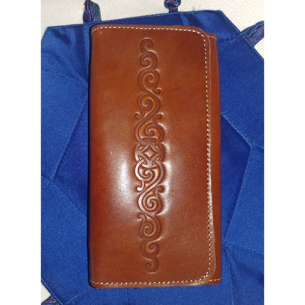 Authentic Leather Wallet-Mongolian